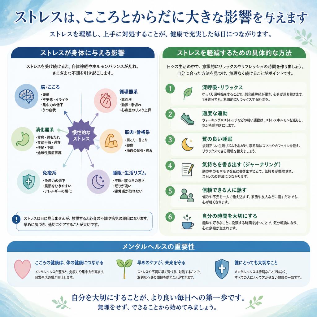 5. ストレス管理と健康の関係