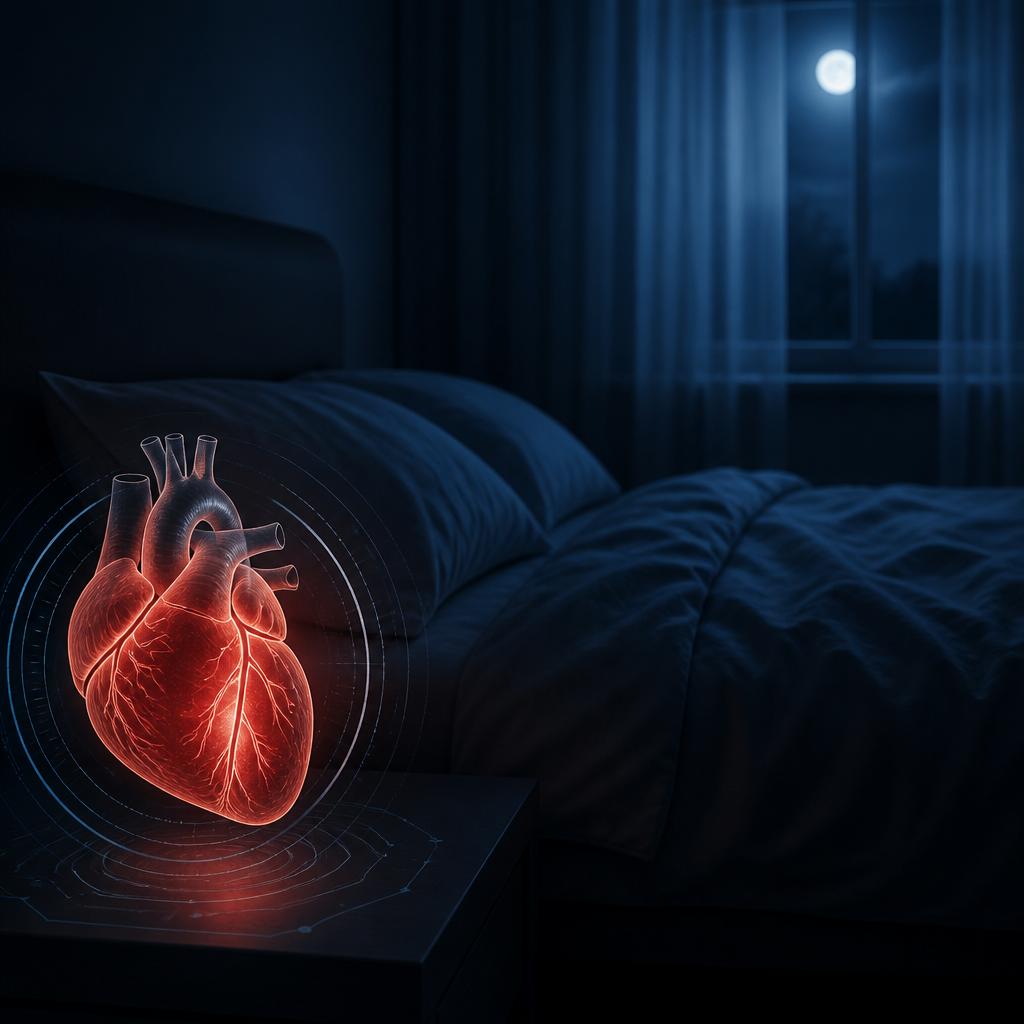 眠れぬ夜が健康を蝕む！あなたの心臓のためにできること