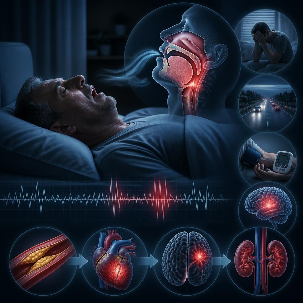 睡眠時無呼吸症候群とは？